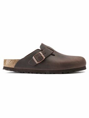 Birkenstock Boston Slip-On Clog in Habana Oiled Leather - Never Worn!